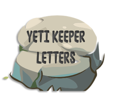 Yeti Keeper Letters